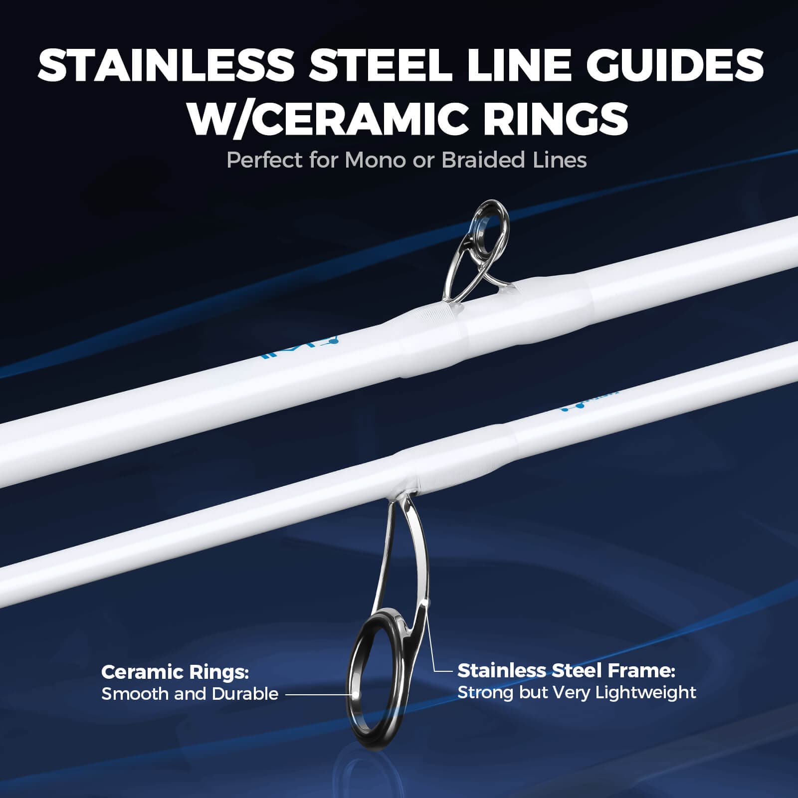 KastKing Centron Lite Twin-Tip Casting Rods