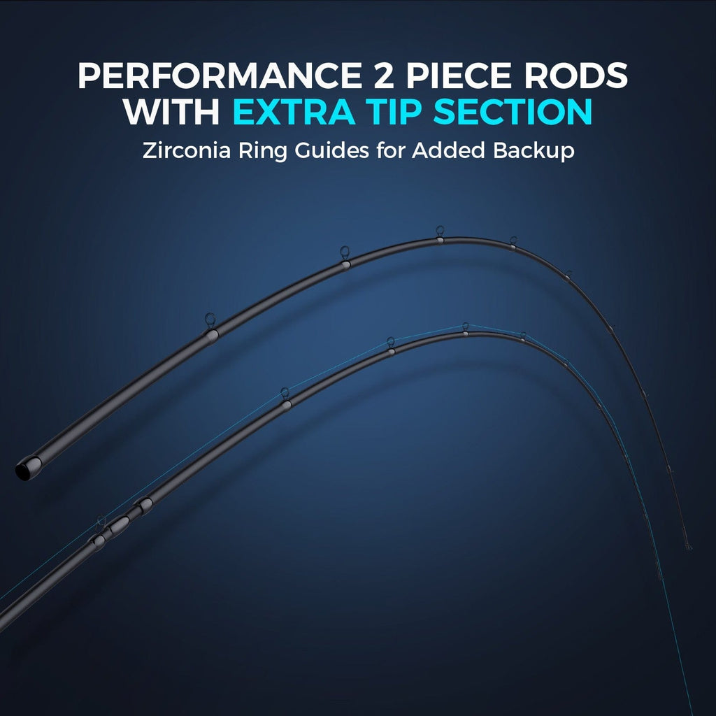 KastKing Verus Twin-Tip Casting Fishing Rod